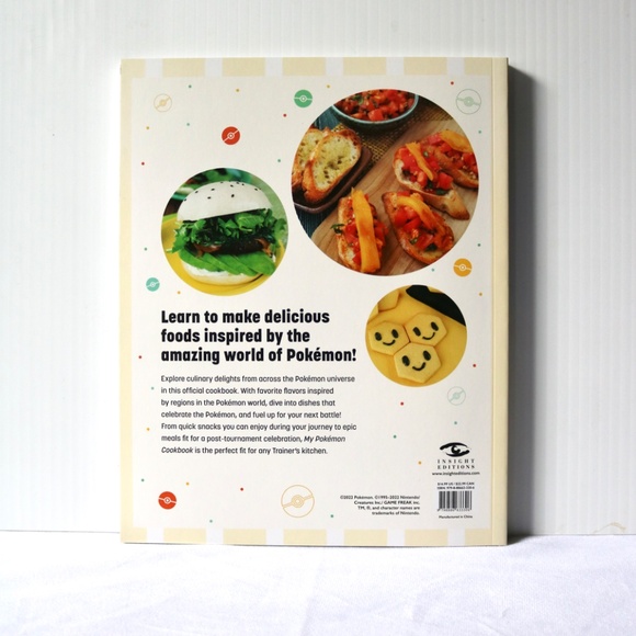 New My POKEMON Cookbook 2022 by Victoria Rosenthal 45+ Recipes from all Regions - Picture 2 of 8